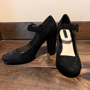 Forever 21 Size 8 Black Mary Jane Heels